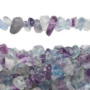 Rainbow Fluorite (natural) Chip Strand 34 inches (LAST ONE!)